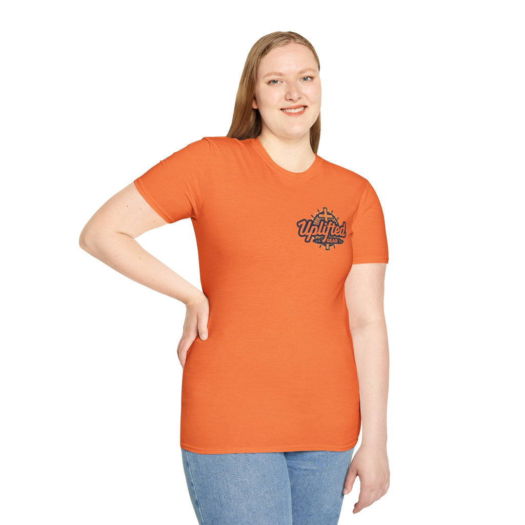 Religious Graphic Armor Of God Design - Unisex Softstyle T-Shirt Printify