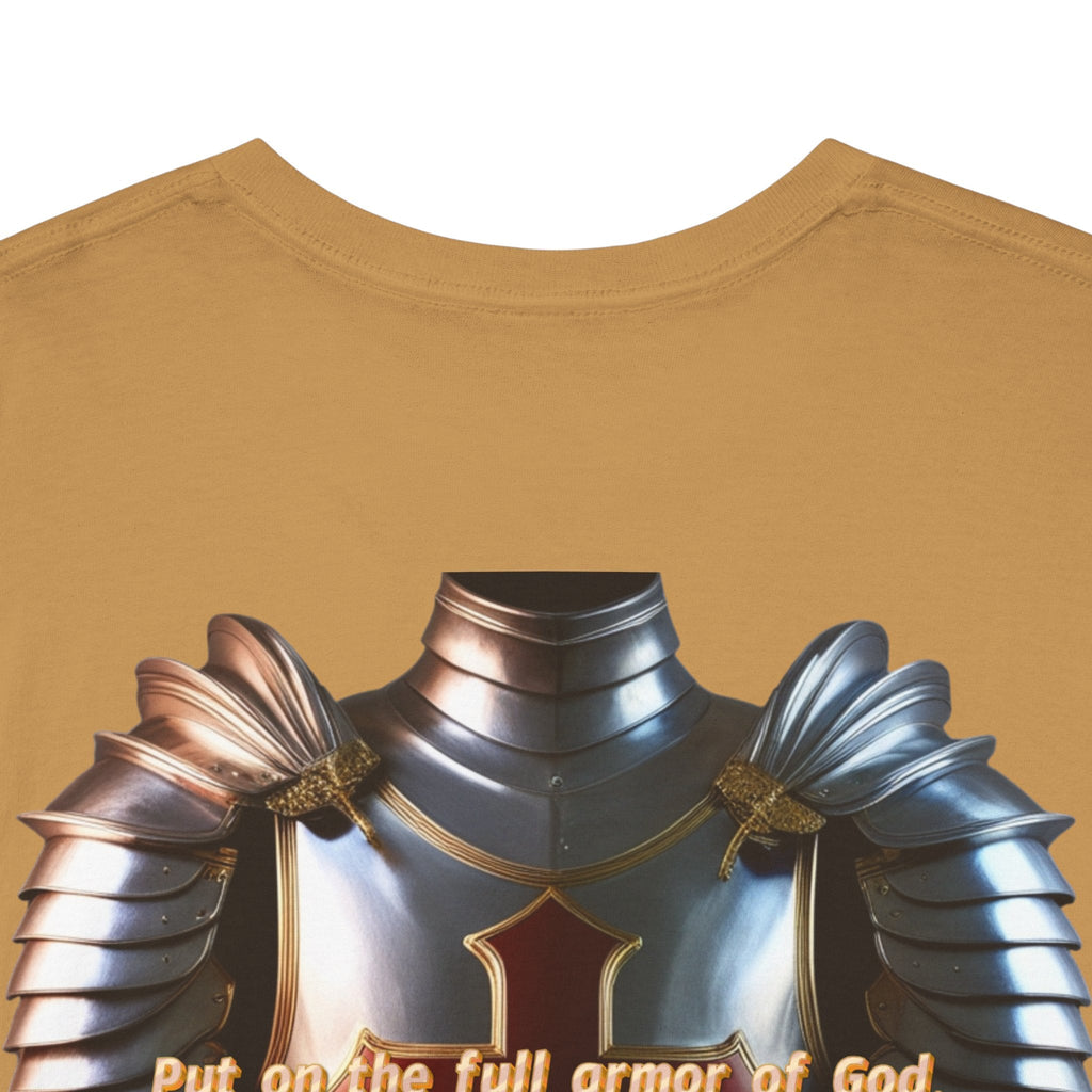 Religious Graphic Armor Of God Design - Unisex Heavy Cotton Tee Printify