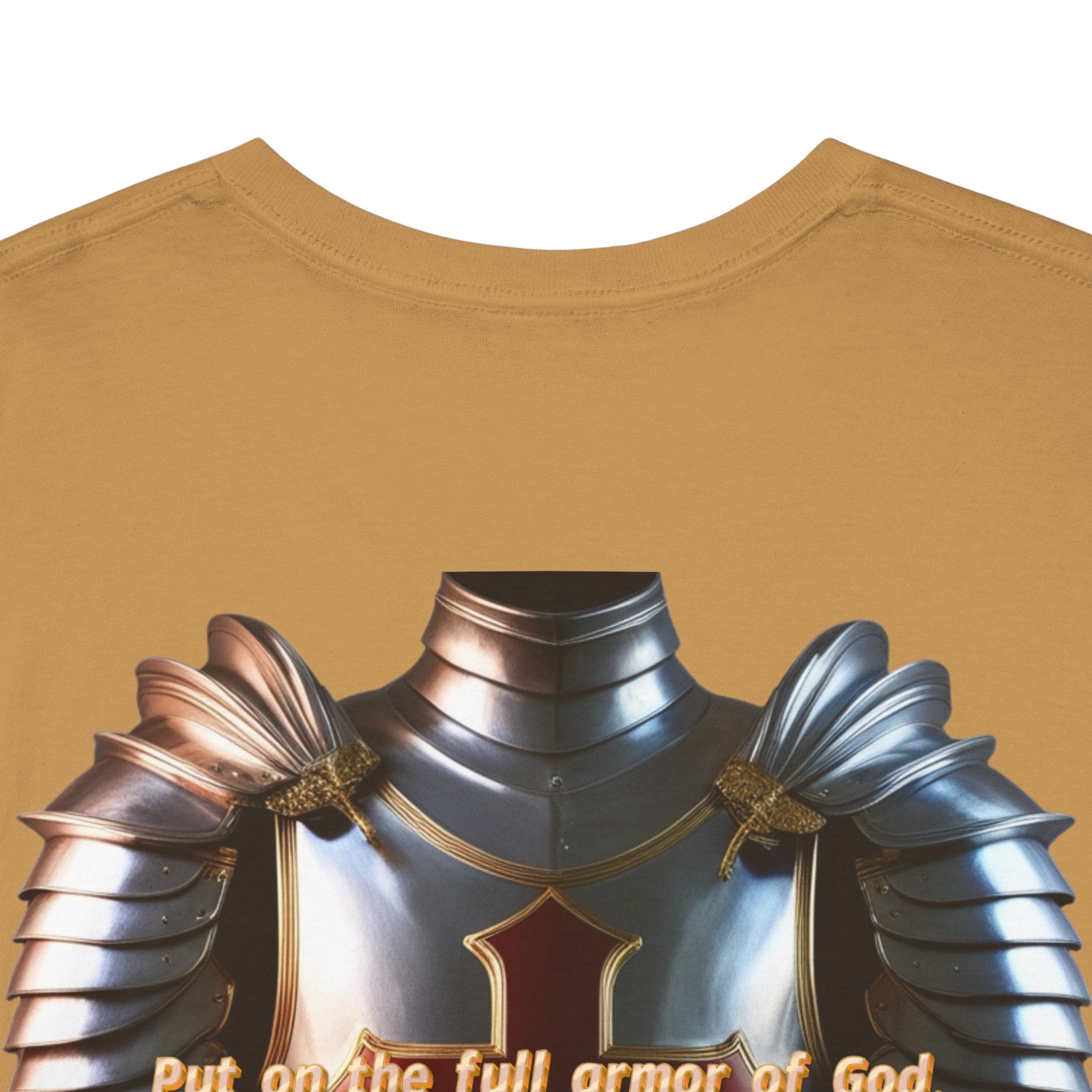 Religious Graphic Armor Of God Design - Unisex Heavy Cotton Tee Printify