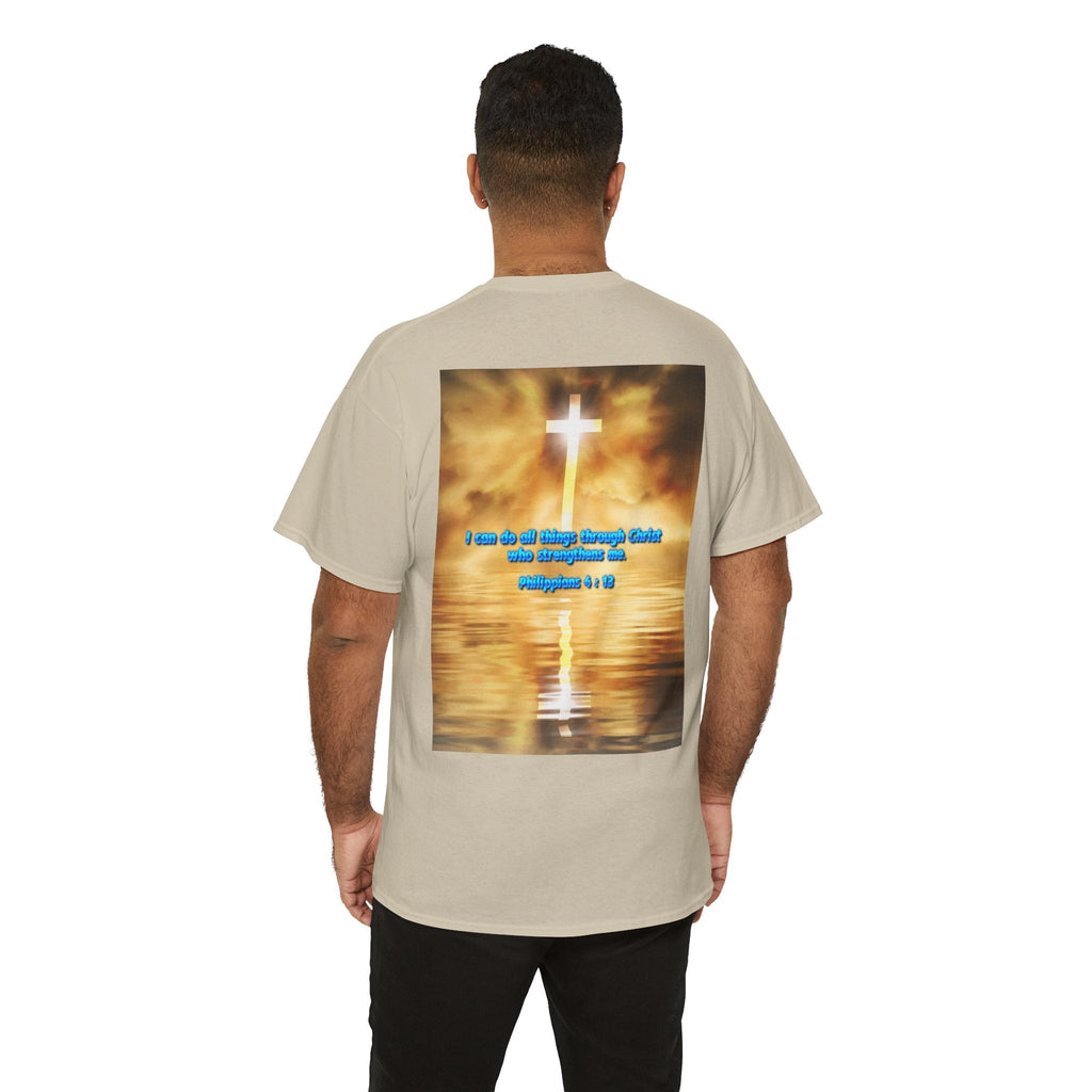 Bible Verse Unisex Tee - Philippians 4 : 13 Printify