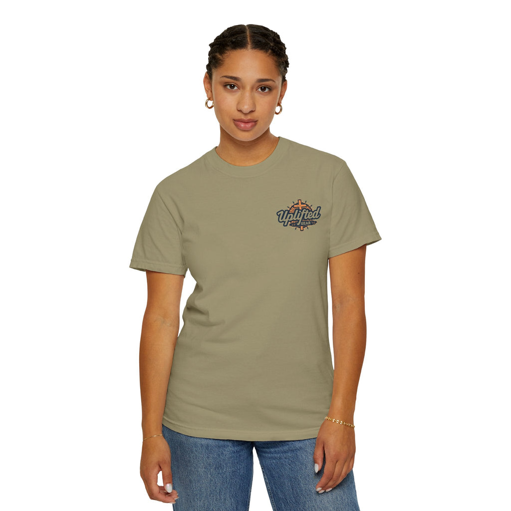 Bible Verse Unisex Garment-Dyed T-shirt - Isaiah 41 : 10 Printify