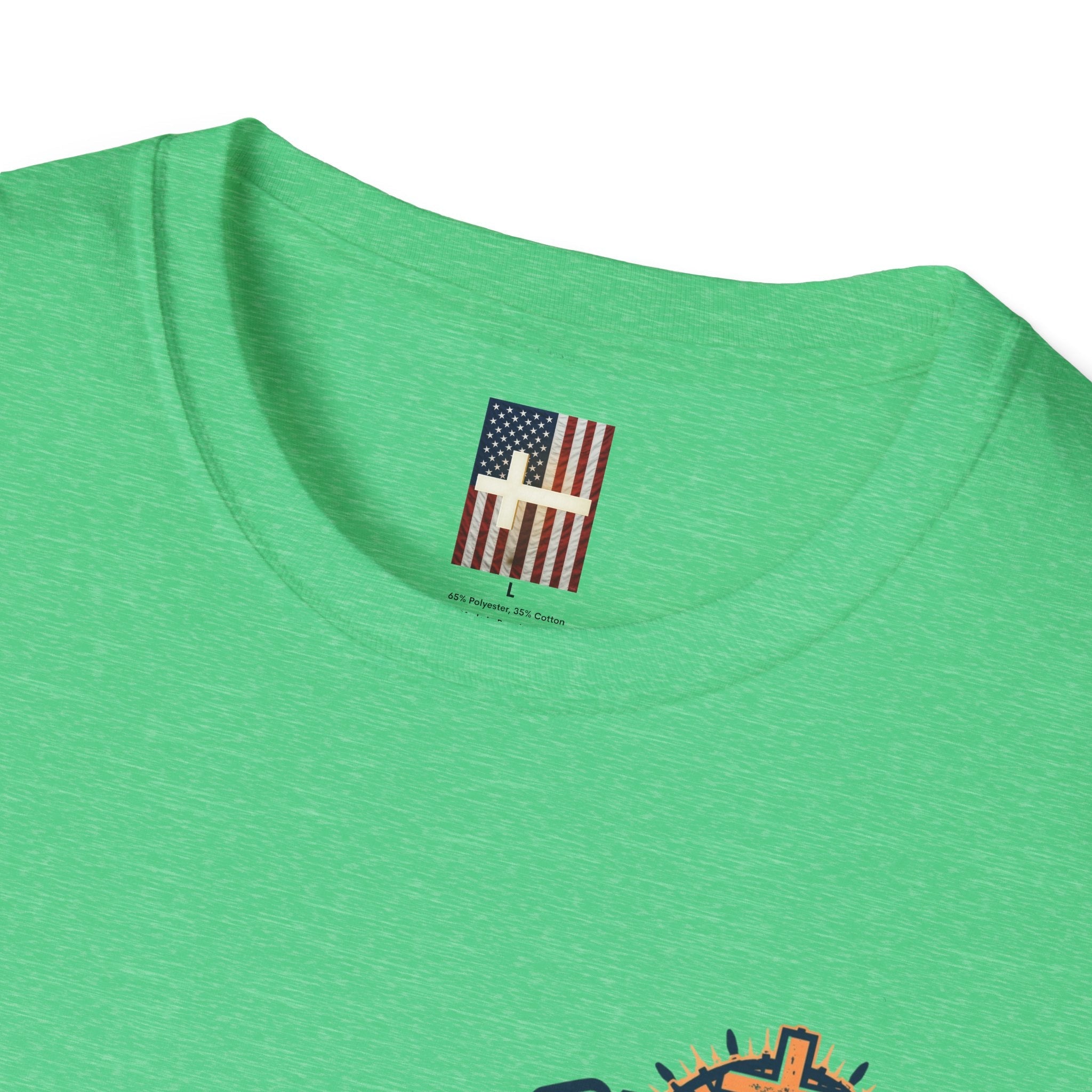Stand for the Flag Kneel for the Cross T-shirt | Patriotic Eagle T-shirt Printify