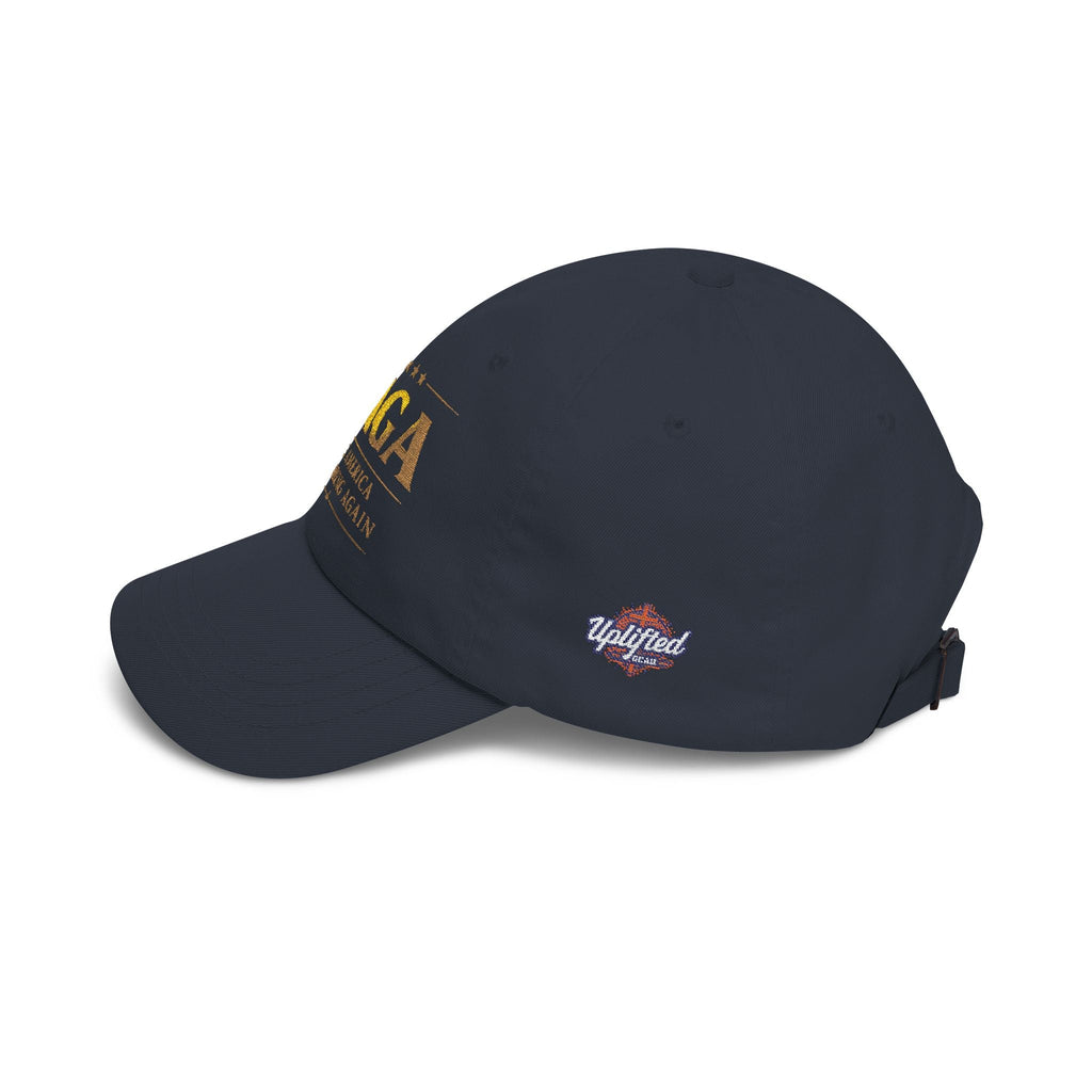 Dad Cap — "MAGA: Make America Godfearing Again" Embroidered Hat Printify