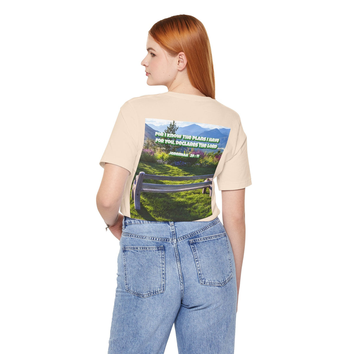 Bible Verse Unisex Tee - Jeremiah 29 : 11 Printify