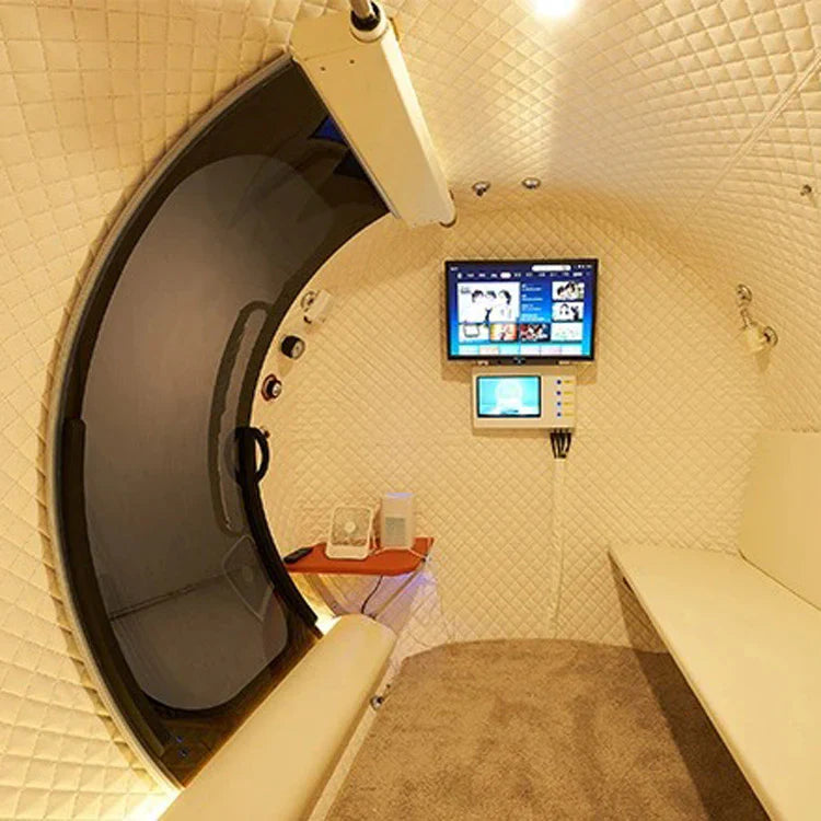 Macy-Pan HE5000 Plus 2.0 ATA 5 Person Hard Shell Hyperbaric Chamber LifeMed USA