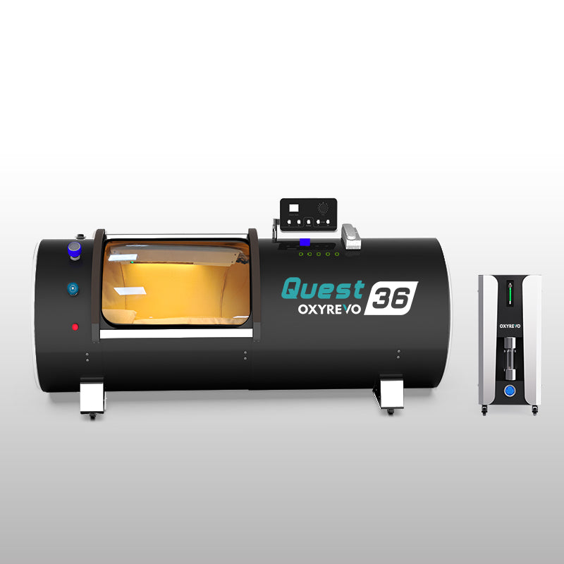 OxyRevo Quest36 1.5ATA-2.0ATA Hardshell Hyperbaric Chamber LifeMed USA