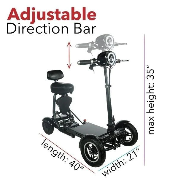 ComfyGo MS|3000 Foldable Mobility Scooter LifeMed USA