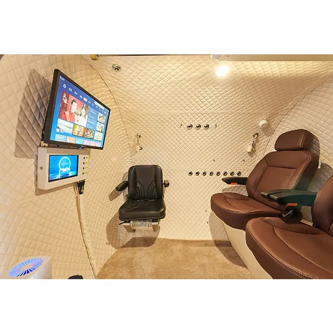 Macy Pan HE5000 Mini 2.0 ATA Hard Shell Hyperbaric Chamber LifeMed USA