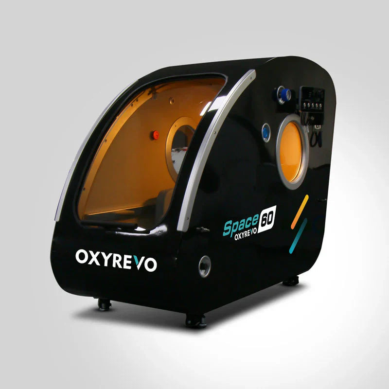 OXYREVO Space60 Premium Reclining Hyperbaric Chamber: 1.5 ATA - 2.0 ATA LifeMed USA