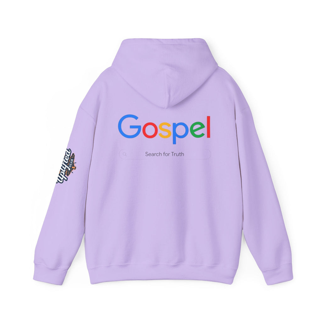 Gospel Hoodie — "Search for Truth" Christian Faith Pullover Printify