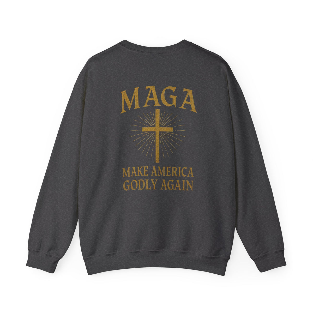 Make America Godly Again Sweatshirt – MAGA Christian Patriotic Hoodie for Faith & Freedom Printify