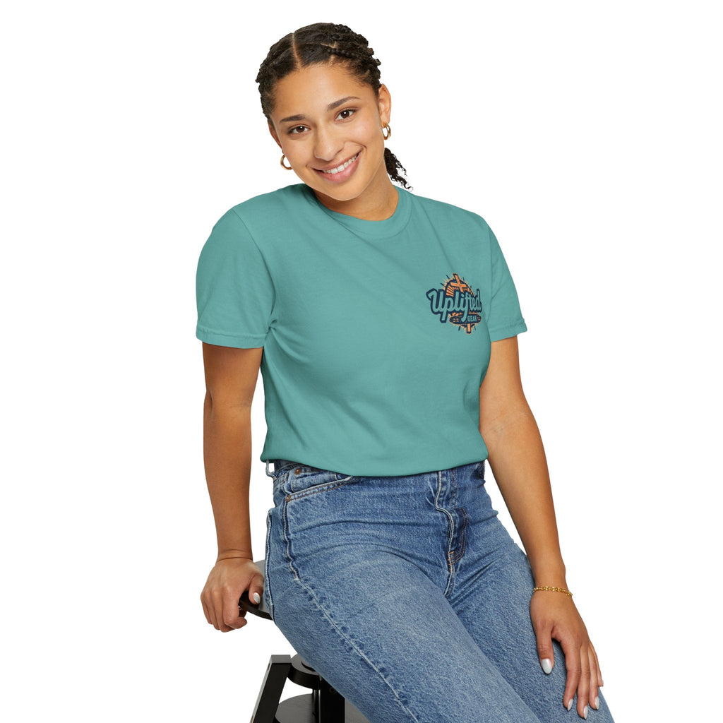 Bible Verse Unisex Garment-Dyed T-shirt -  Philippians 4 : 13 Printify