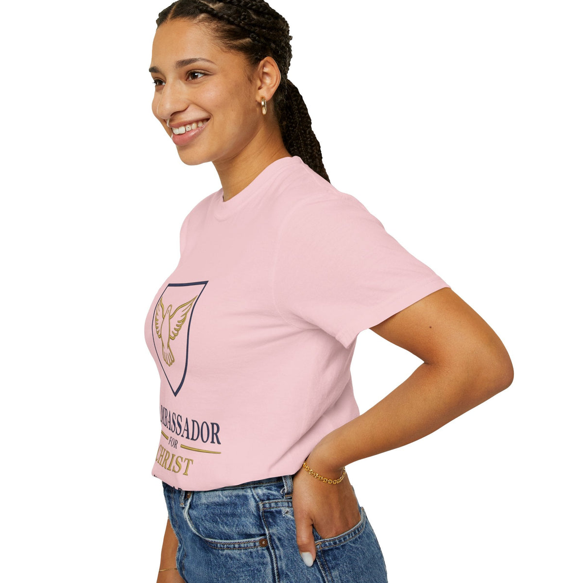 Ambassador for Christ T-Shirt – Established 33 AD Christian Tee for Bold Faith Printify