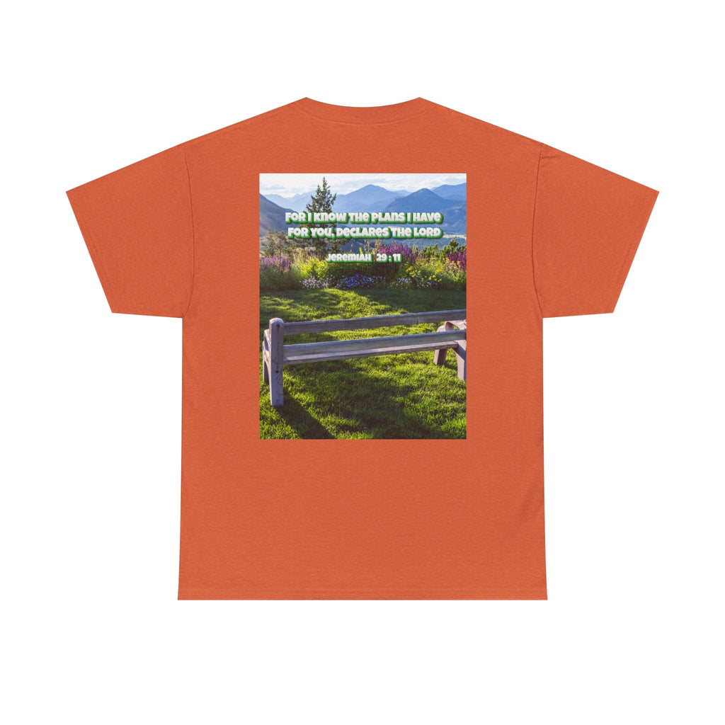Bible Verse Unisex Tee -  Jeremiah 29 : 11 Printify