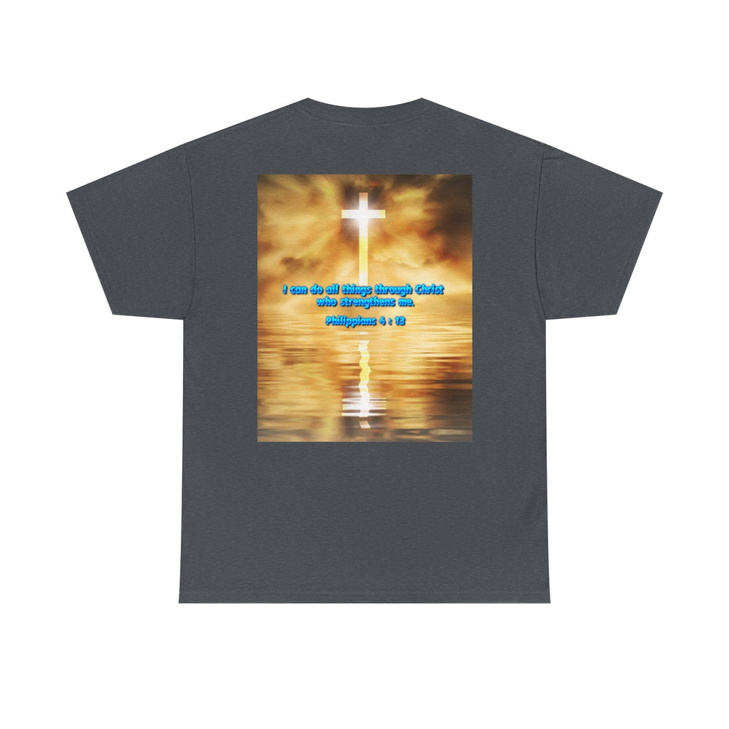 Bible Verse Unisex Tee - Philippians 4 : 13 Printify