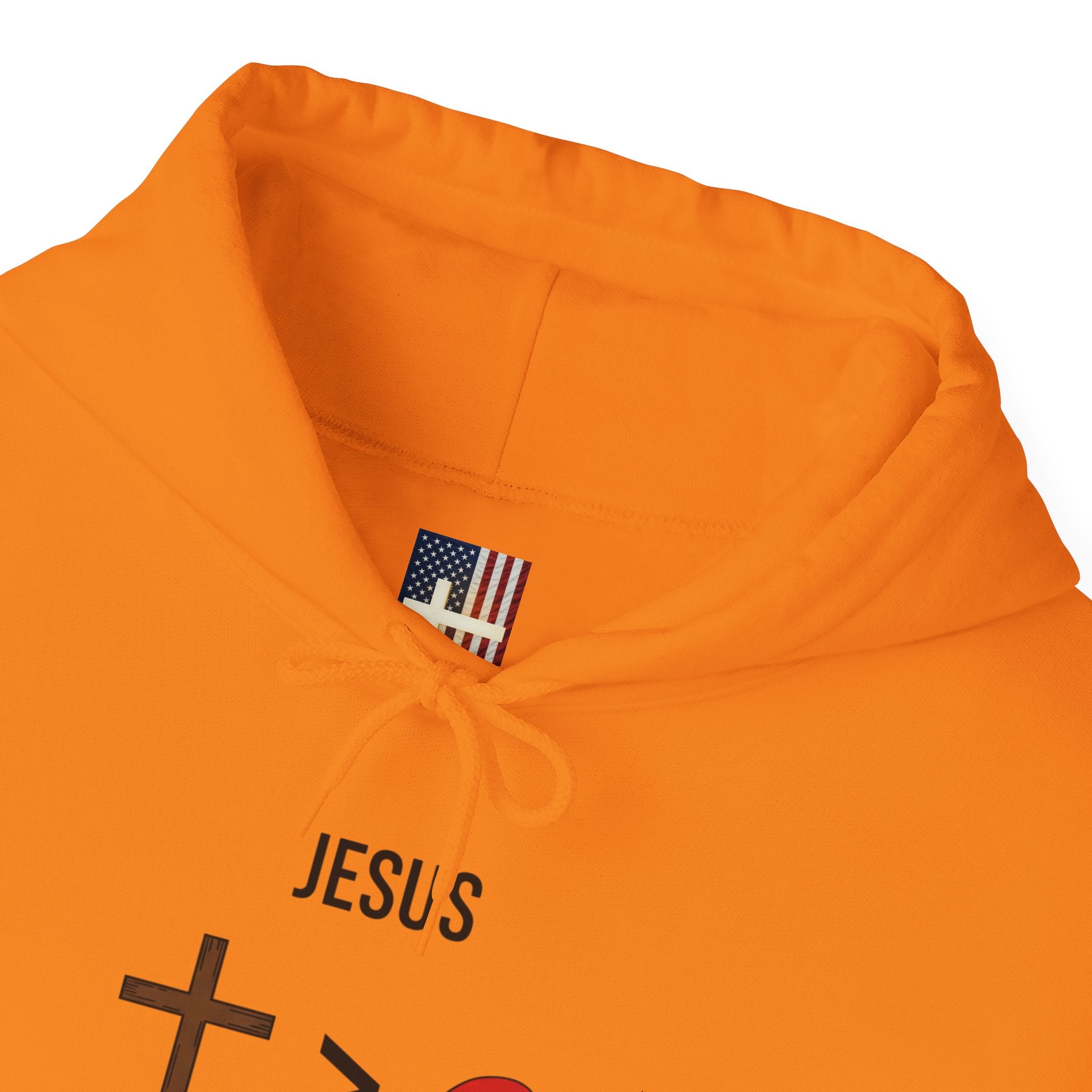 🎄 Jesus > Santa – Minimalist Christian Christmas Hoodie | Bold Faith Over Holiday Tee | Cross vs Santa Hat Design | Uplifted Gear Printify