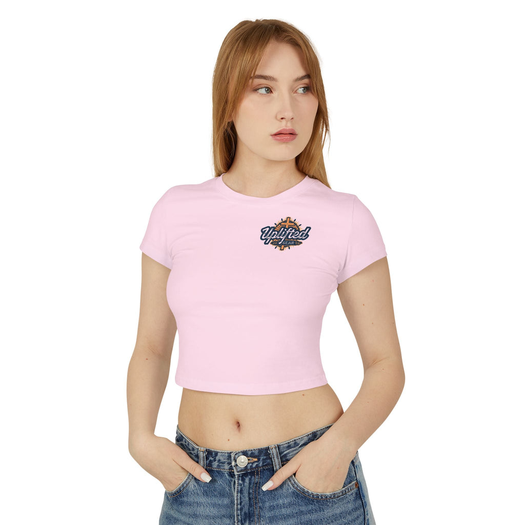 Women's Baby Tee - Isaiah 41:10 Bible Verse Religious Design Printify