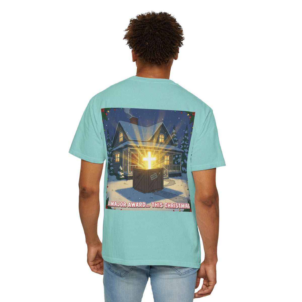 Christmas Church Tee — "A Major Award... This Christmas" Graphic T-Shirt Printify