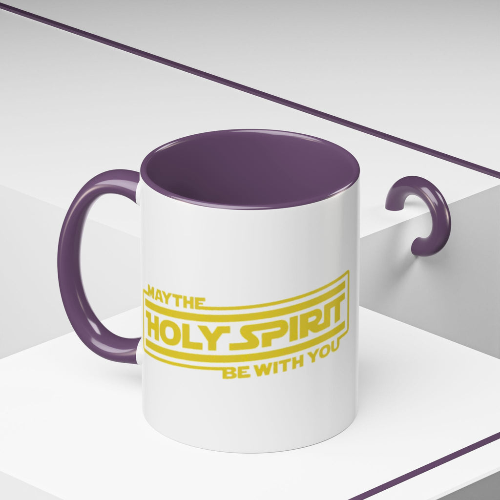 May the Holy Spirit Be With You Coffee Mug — Christian Star Wars Parody (11/15 oz) Printify