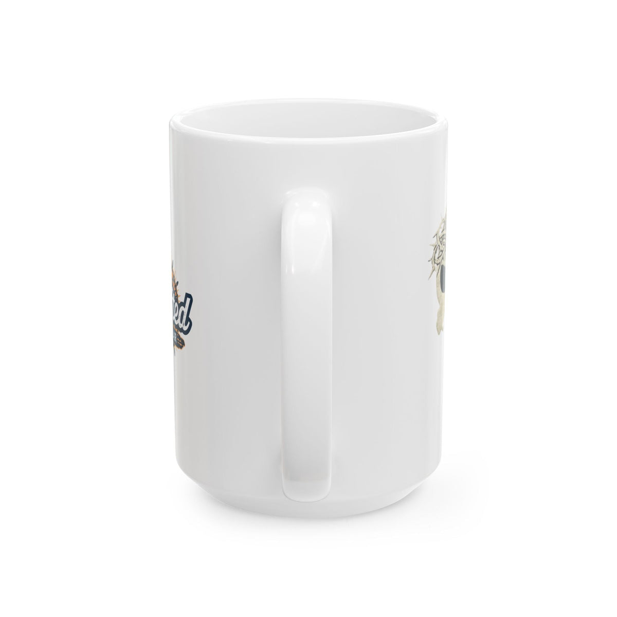 Christian Skull Coffee Mug — Crown of Thorns “Warrior Faith” (11/15 oz) Printify