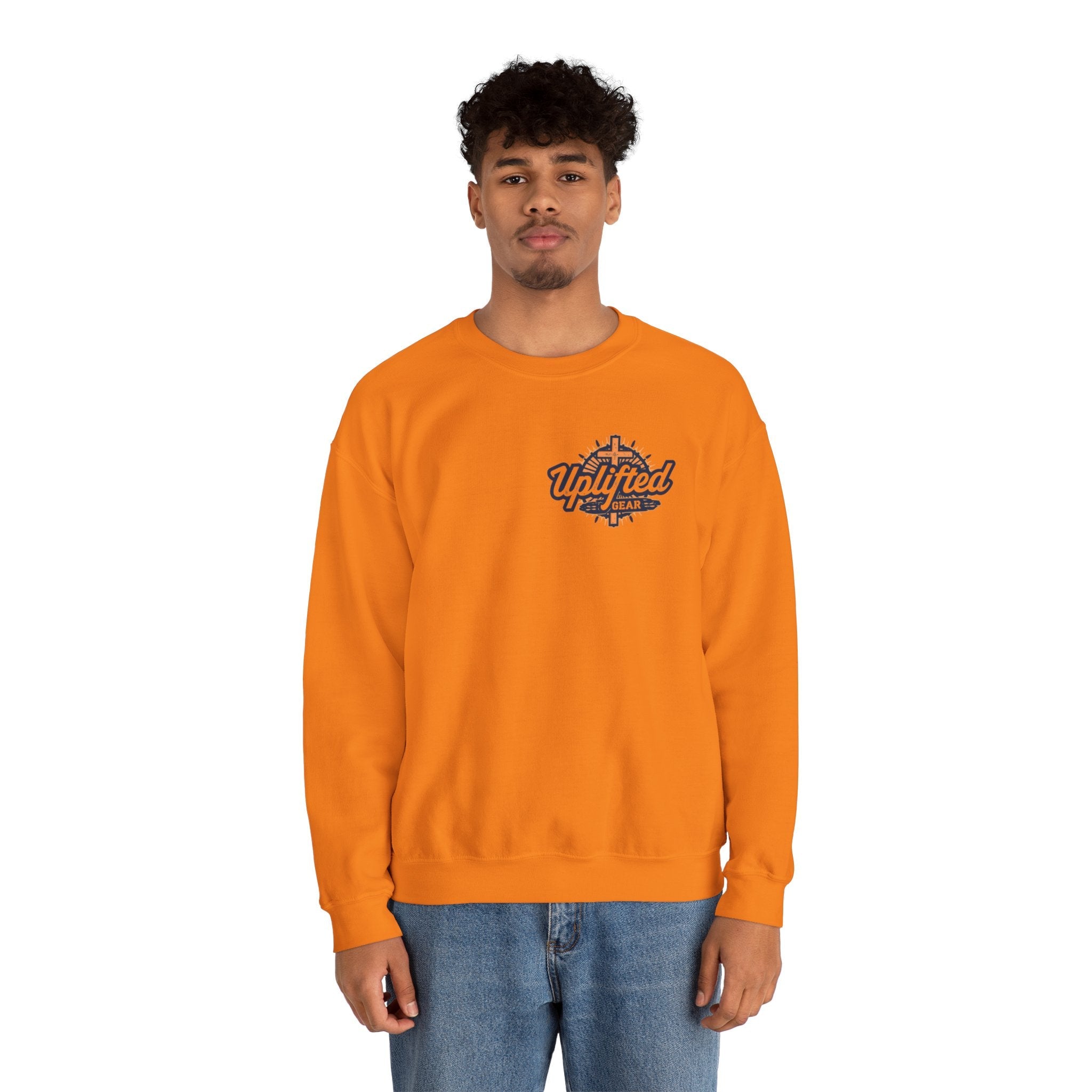 Abide Sweatshirt – Vine Wrapped John 15:5 Christian Sweatshirt for Cozy Devotion Printify