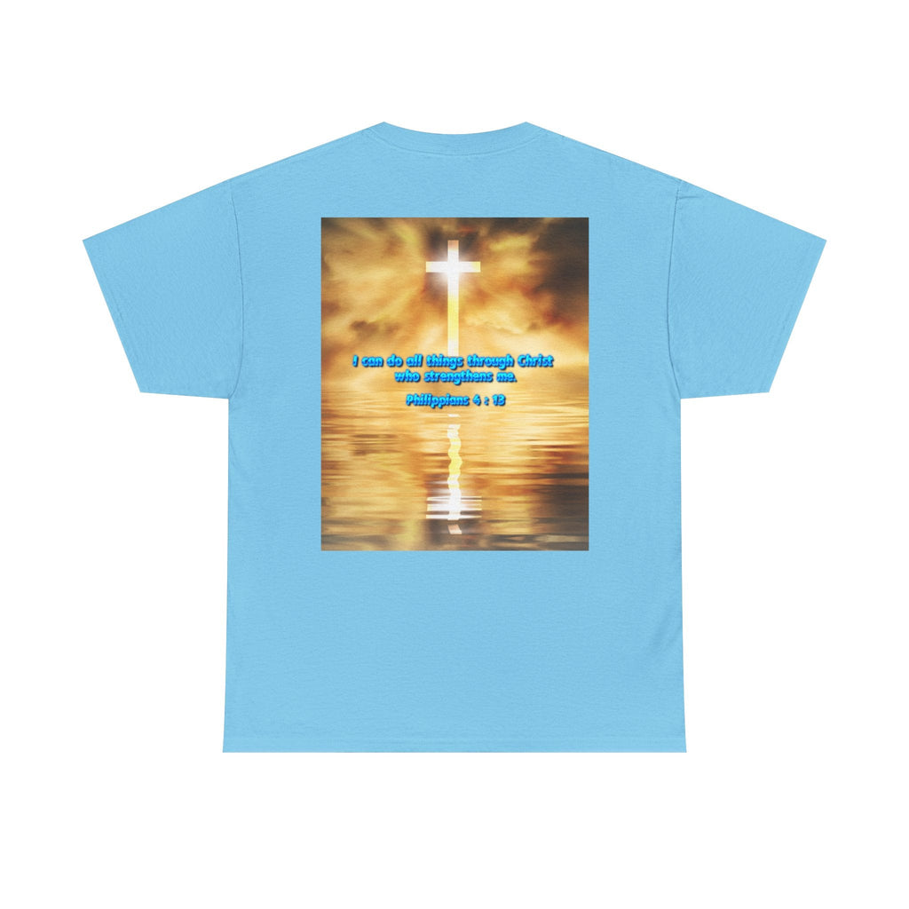 Bible Verse Unisex Tee - Philippians 4 : 13 Printify
