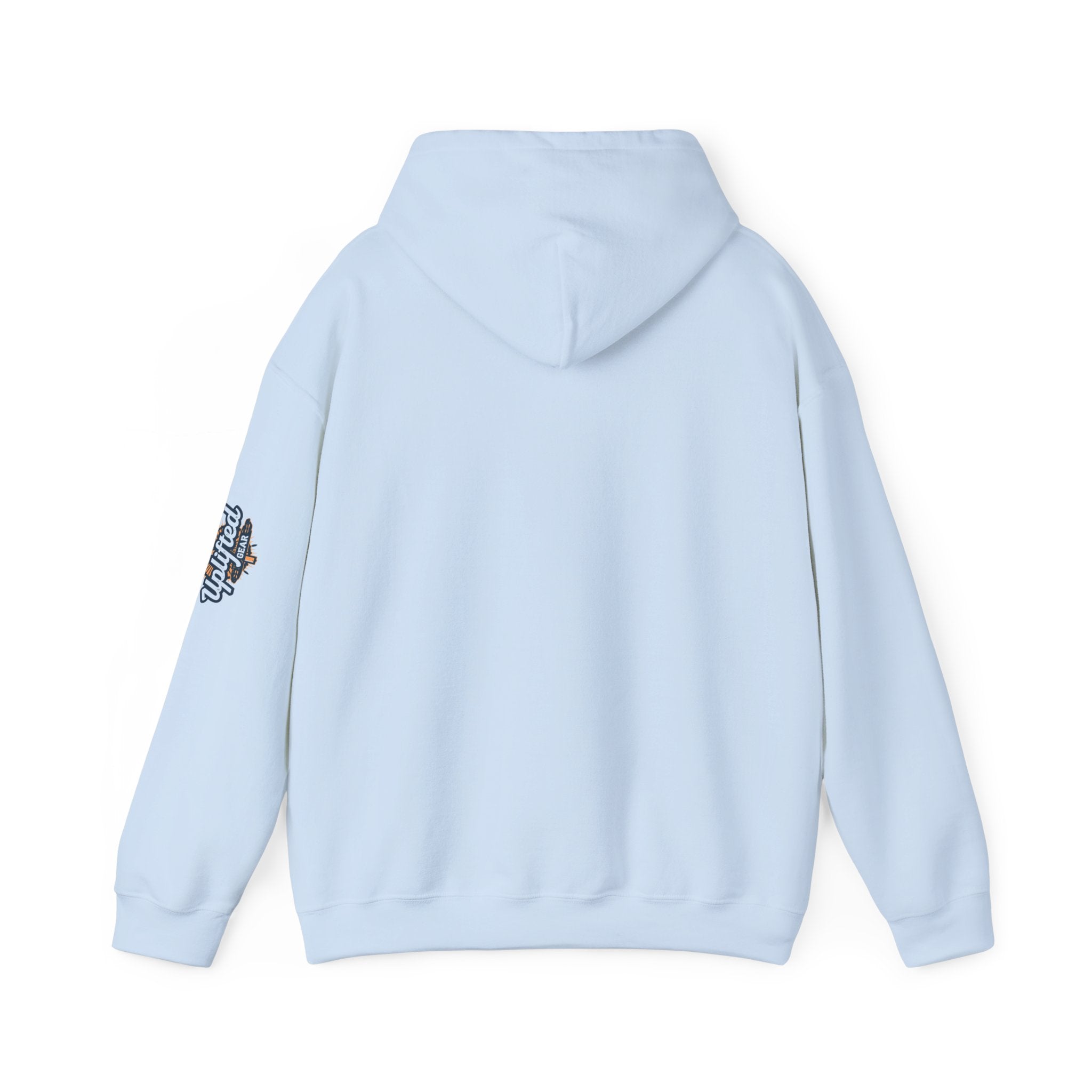 Jesus Ichthys Hoodie – Christian Fish Symbol with Cross & Jesus Inscription Sweatshirt for Eternal Faith & Streetwear Printify