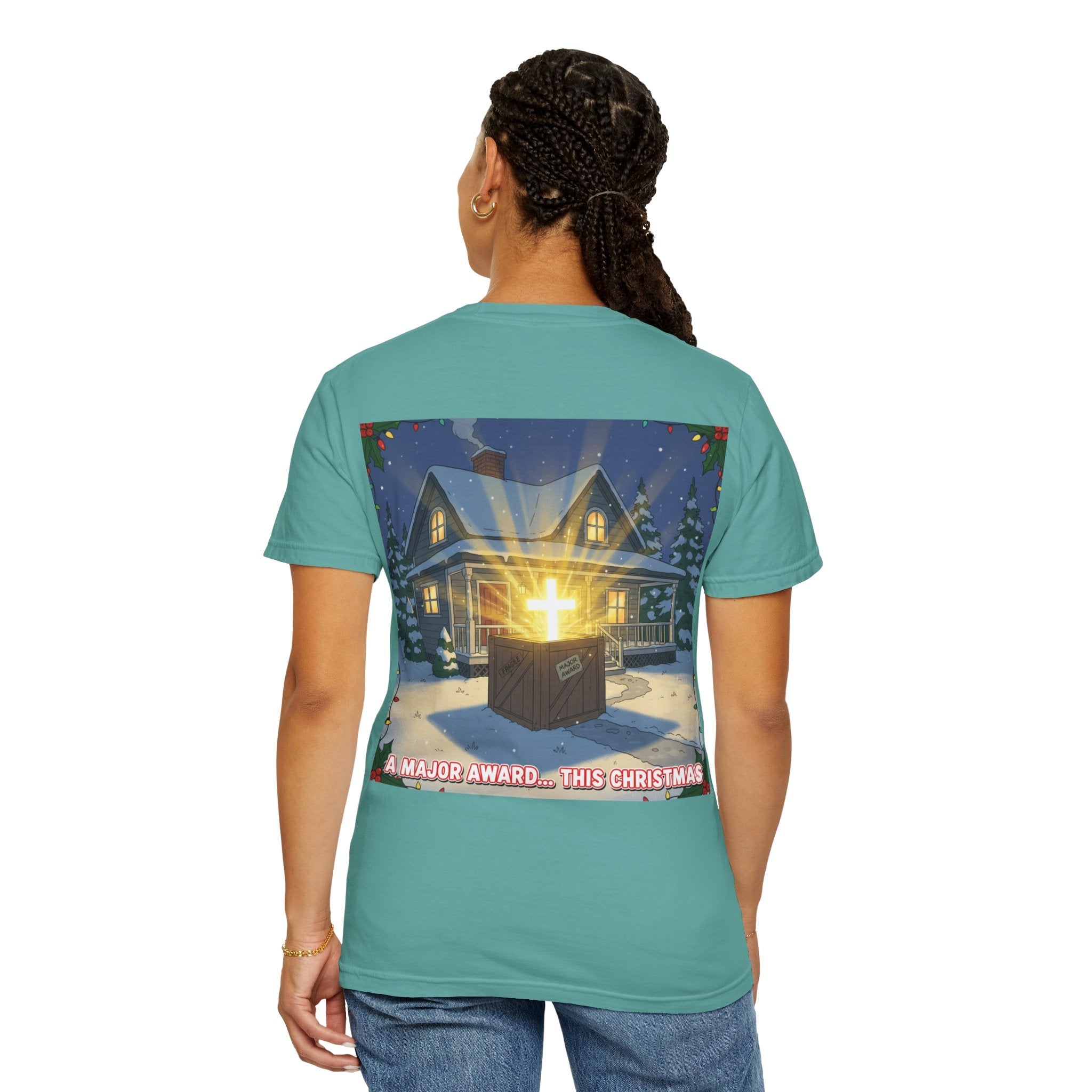 Christmas Church Tee — "A Major Award... This Christmas" Graphic T-Shirt Printify