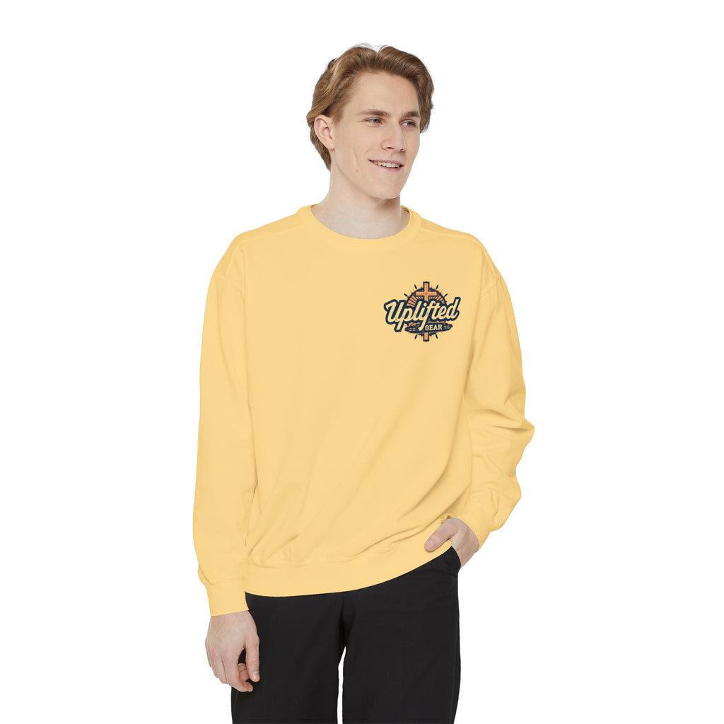 3 Wise Men Sweatshirt – Magi Camels Nativity Journey Christian Christmas Sweatshirt for Epiphany Faith & Holy Night Printify
