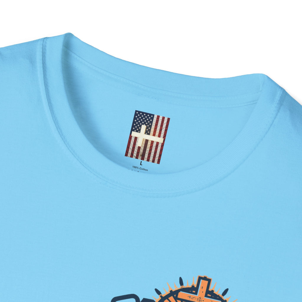 The Greatest Gift T-shirt – Cross Bow Present Christian T-shirt for Christmas Salvation & Eternal Faith Printify