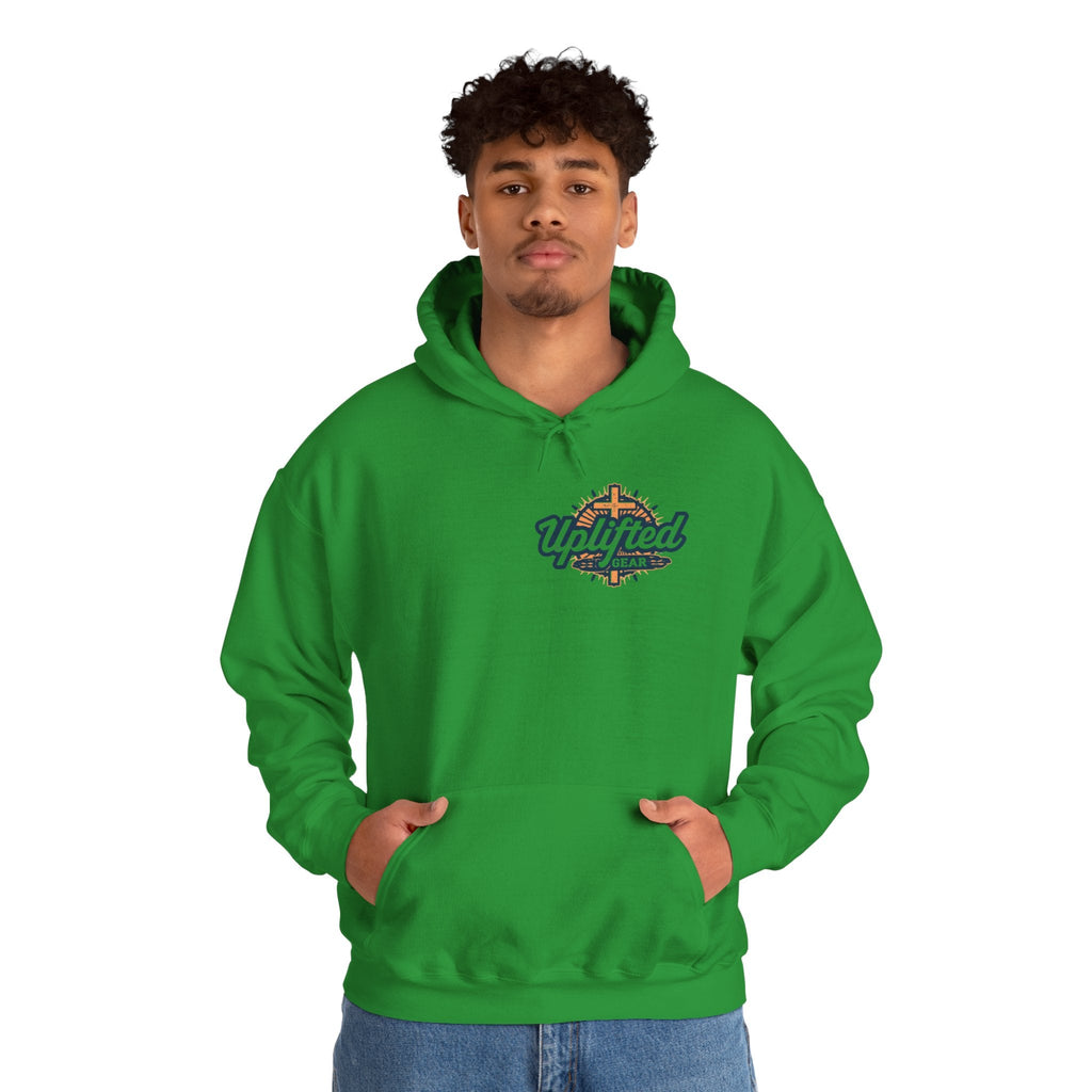 God Created Adam and Eve Hoodie – Biblical Truth Christian Hoodie for Unshakable Faith Printify