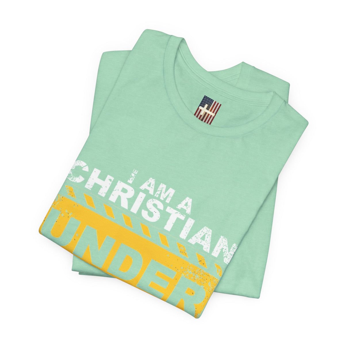 Christian Under Construction T-shirt | God Is Not Done With Me Yet T-shirt Printify