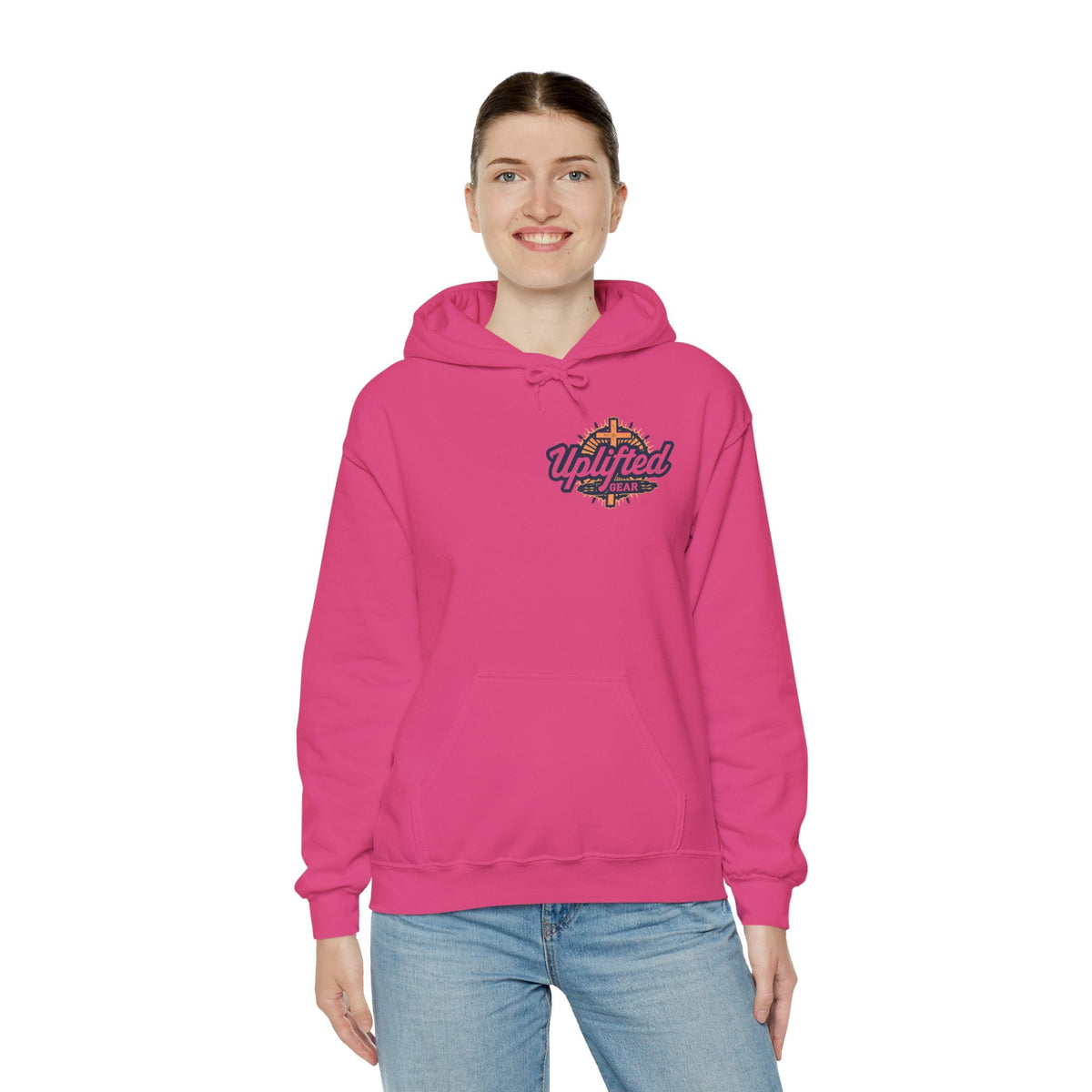There Are Only 2 Genders Hoodie – Adam & Eve Cross Christian Hoodie for Bold Truth Printify