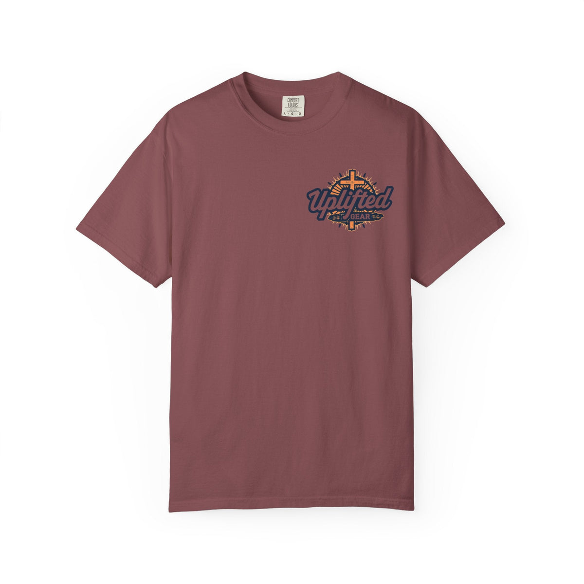 Religious Graphic Tee with Armor Of God Design - Unisex Garment-Dyed T-shirt Printify