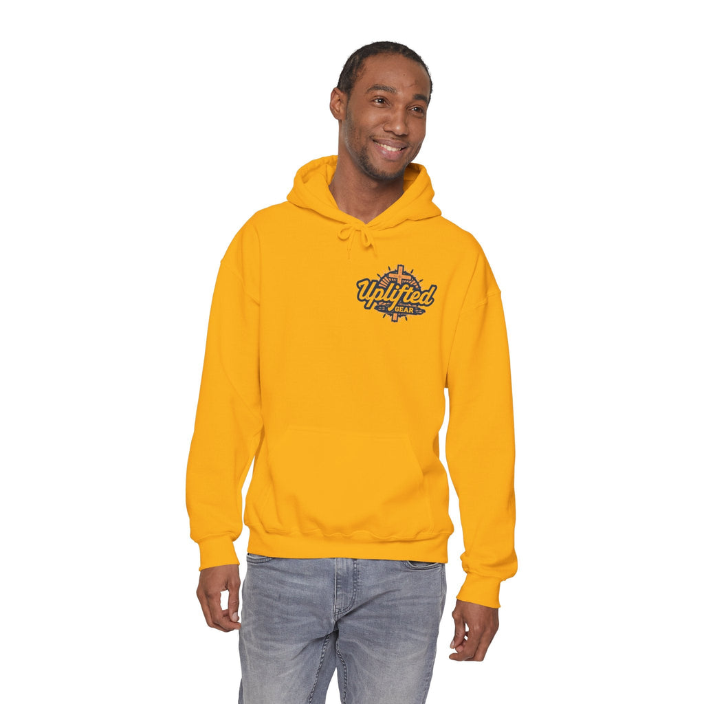 Religious Graphic Armor Of God Design - Unisex Heavy Blend™ Hooded Sweatshirt Printify