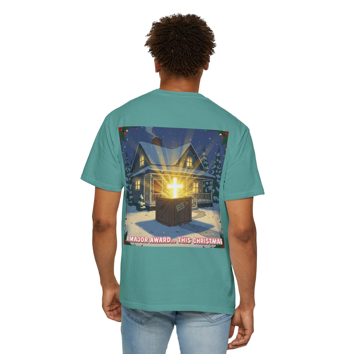 Christmas Church Tee — "A Major Award... This Christmas" Graphic T-Shirt Printify