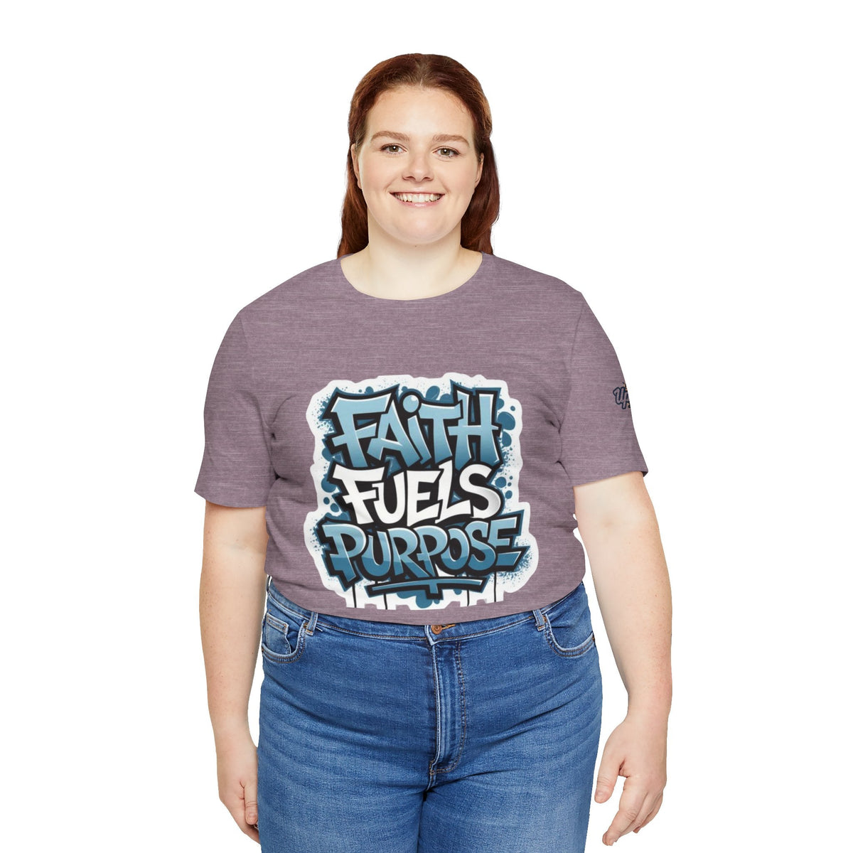 Faith Fuels Purpose T-shirt – Inspirational Christian T-shirt for Divine Drive & Unstoppable Belief Printify