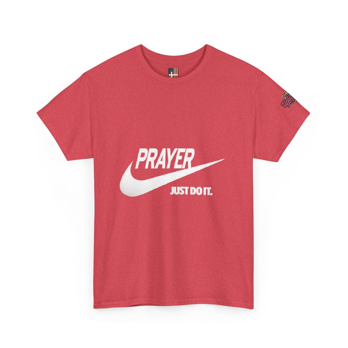 Prayer Just Do It T-shirt - Funny Christian Nike Parody T-shirt - Faith Gear Printify