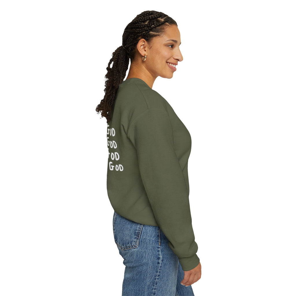 AMEN Acronym Sweatshirt – Always Agree with God Move with God End with God Never Doubt God Christian Hoodie for Unwavering Faith Printify