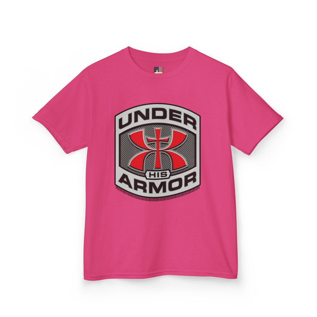 Under HIS Armor Christian T-Shirt — Faith-Inspired Under Armour Style Printify