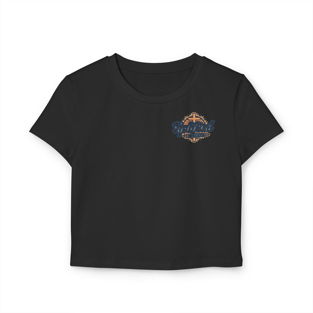 Women's Baby Tee - Ephesians 6:11 Bible Verse Religious Design Printify