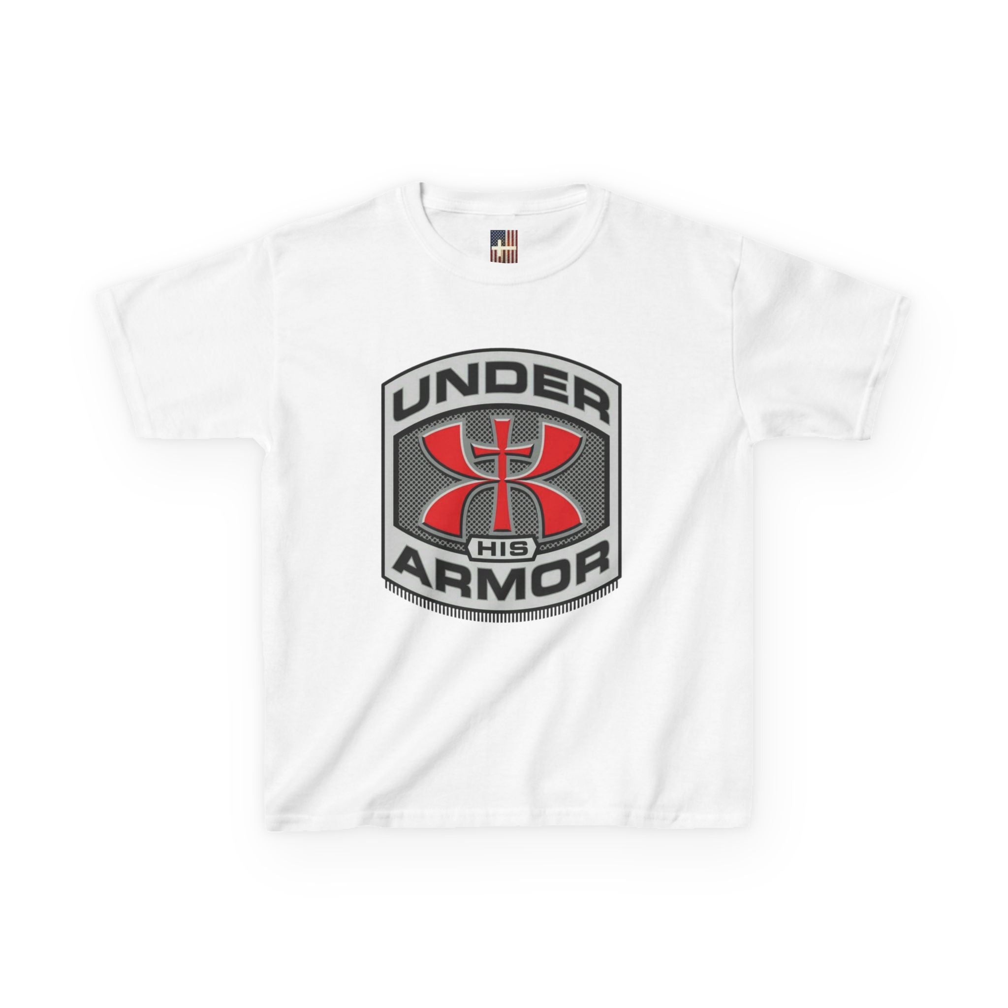 Under HIS Armor Christian T-Shirt — Faith-Inspired Under Armour Style Printify