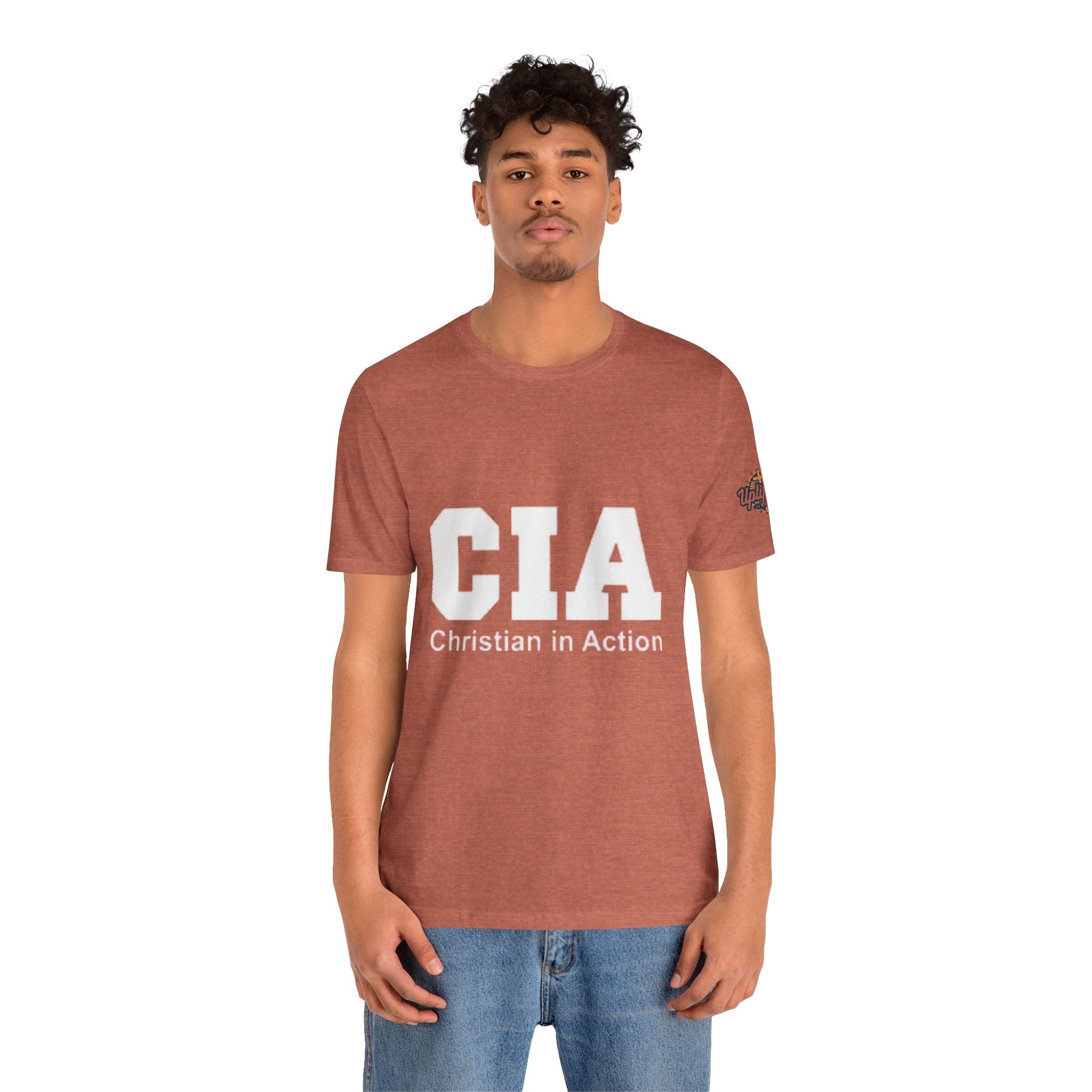 CIA Christian in Action T-shirt - Funny Faith Parody T-shirt - Mission Ready Apparel Printify