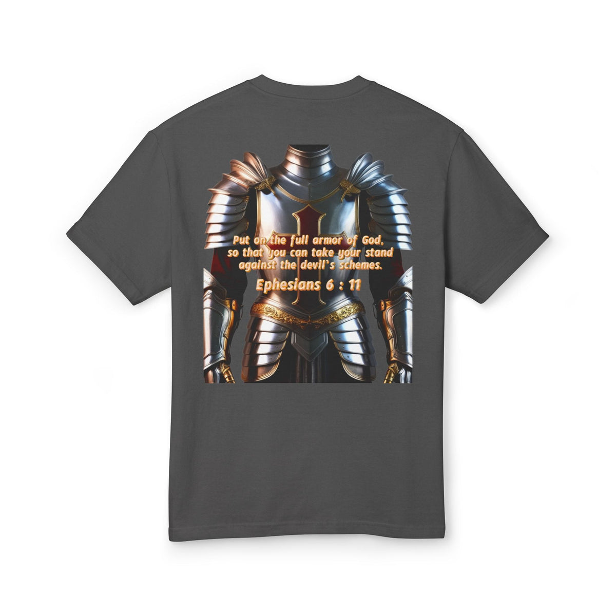 Bible Verse Tee - Ephesians 6:11 Put on the Armor of God Unisex Shirt Printify