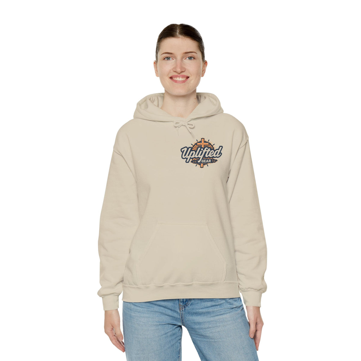 Trust in the Lord Hoodie – Autumn Tree Proverbs 3:5 Christian Hoodie for Cozy Faith Printify