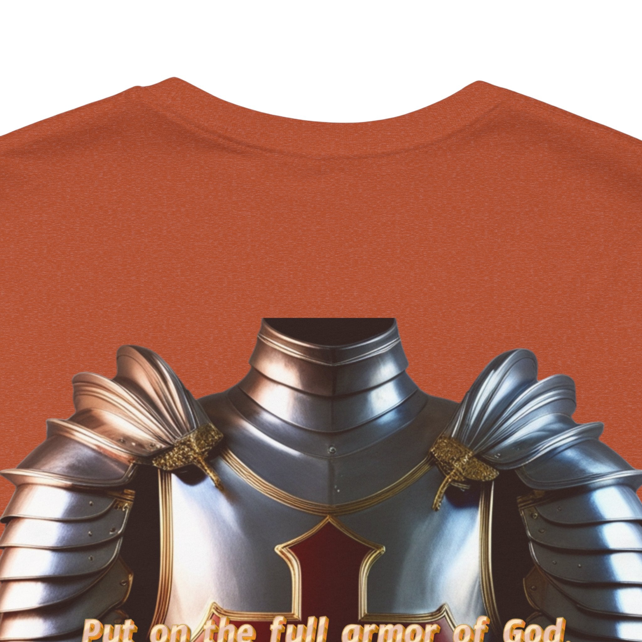 Religious Graphic Armor Of God Design - Unisex Jersey Short Sleeve Tee Printify