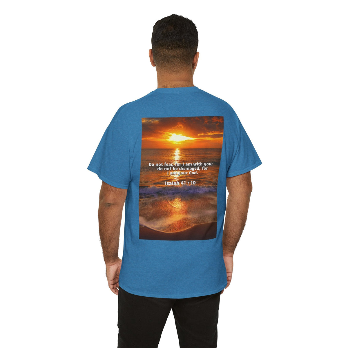 Bible Verse Unisex Tee -  Isaiah 41 : 10 Printify
