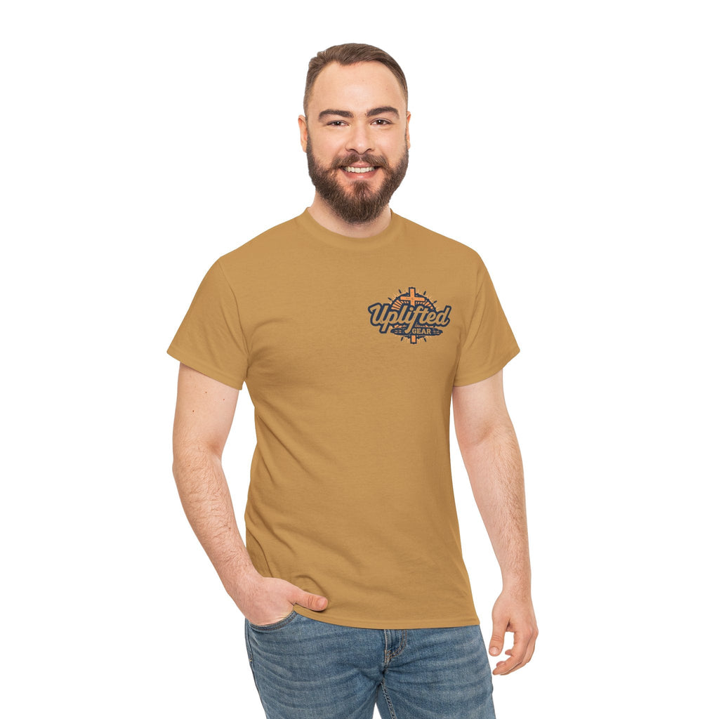 Religious Graphic Armor Of God Design - Unisex Heavy Cotton Tee Printify