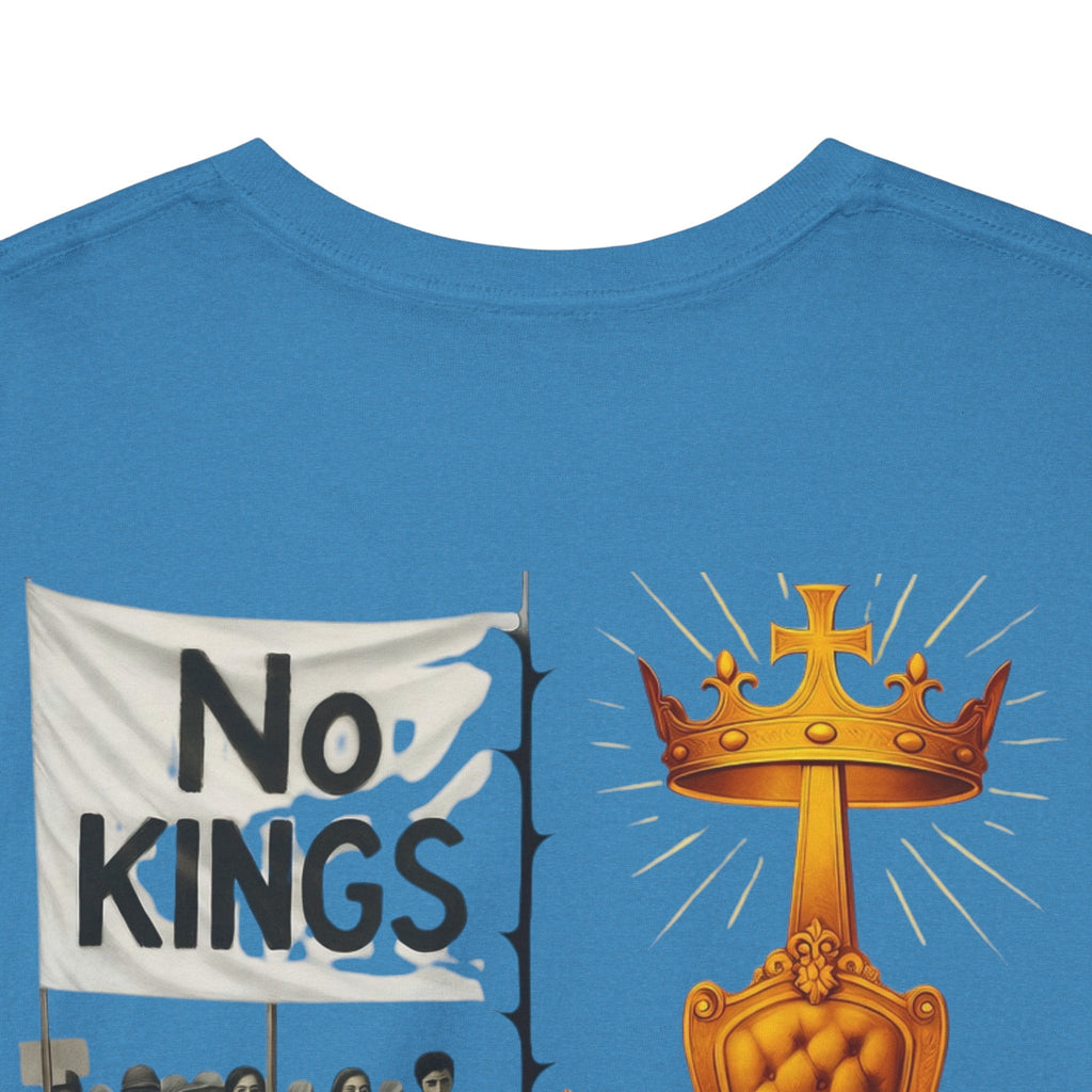 No Kings? Christ is King T-Shirt – Bold Christian Faith Tee for Devoted Believers Printify
