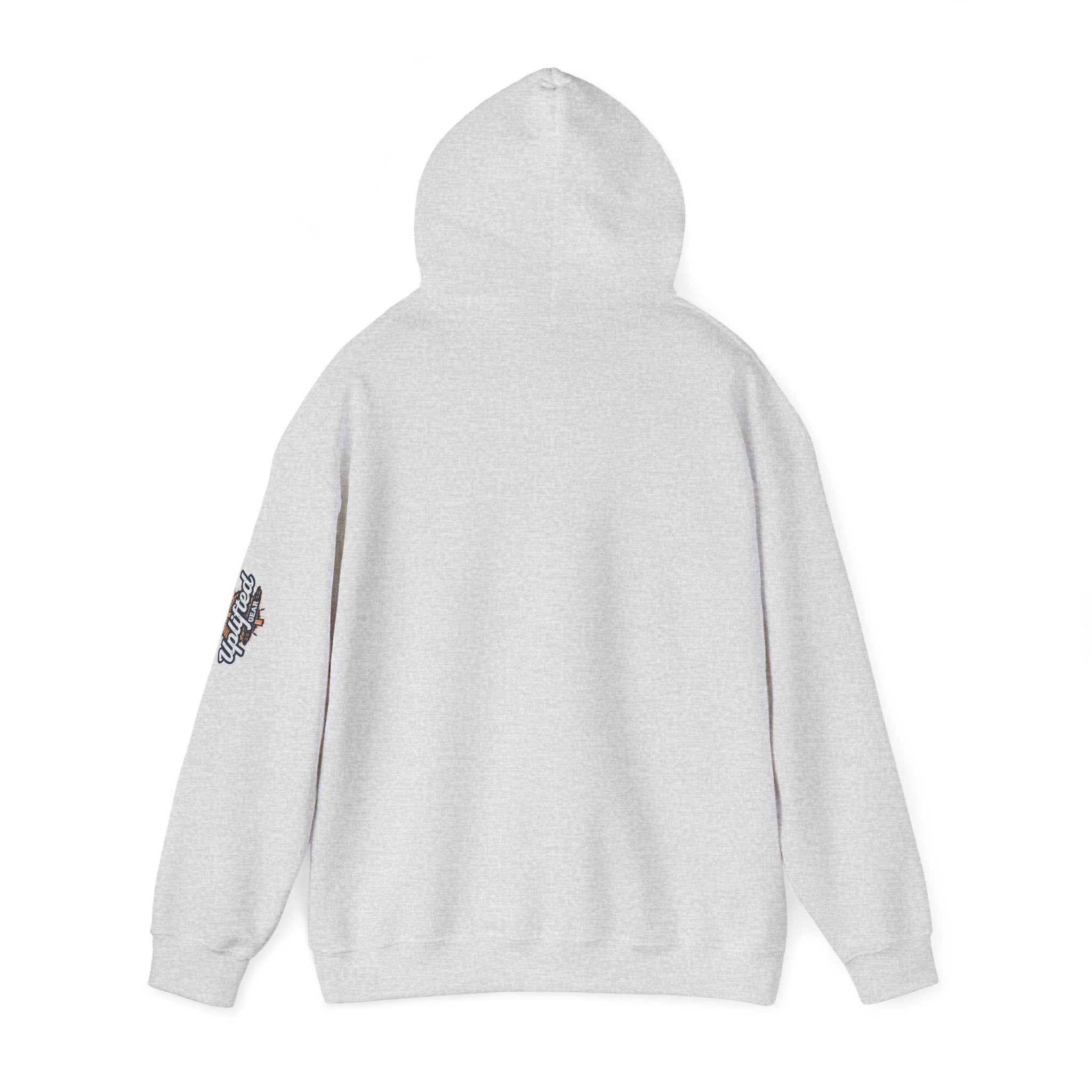 Jesus Ichthys Hoodie – Christian Fish Symbol with Cross & Jesus Inscription Sweatshirt for Eternal Faith & Streetwear Printify